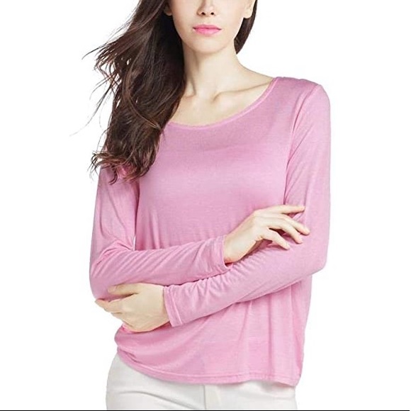 Beautiful women loose Backless long sleeve blouse - Picture 2 of 9